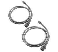 LOORGVEL 2pcs Cupping Extension Tube Connector Hose Pump Replacement Parts for Massage Cupping Hand Pump Kit Flexible Tubing