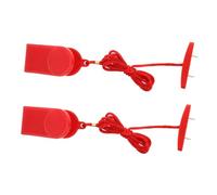 LOORGVEL 2pcs Dual Insert Treadmill Emergency Stop Key for Fitness Equipment Quick Installation Safety Switch Durable Replacement for Running Machines Compatible Safety Start Key