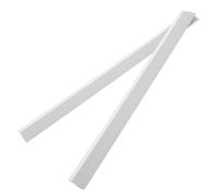 LOORGVEL 2pcs Dustpan Edge Pressing Strips Soft Rubber Lips Replacement for Home Office Dustpan Accessories High Elasticity Durable Protective Edges for Tiles and Wooden Floors Easy to