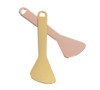 LOORGVEL 2Pcs Eye Massage Sticks with Face Cream Makeup Spoons Rose Gold and Golden Skincare Spatulas for Eye Cream Application Comfortable Integral Molding Design