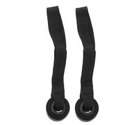 LOORGVEL 2pcs Fitness Door Buckle Heavy Duty Resistance Band Anchor for Elastic Exercise Strap Over Door System for Strength Workouts