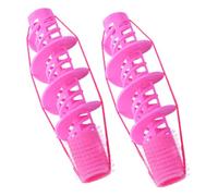 LOORGVEL 2pcs Flexible Perm Rods Hair Rollers for Women DIY Curlers Heatless Styling Tool for All Hair Types Soft Jumbo Curling Rods for Volume and