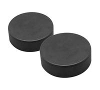 LOORGVEL 2Pcs High Hardness Indoor Ice Hockey Puck Lightweight Training Pucks for Roller Hockey Competition and Smooth Surface Play Suitable for Adults