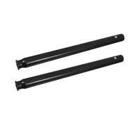 LOORGVEL 2pcs Hydraulic Jack Handle Heavy Duty Steel Long Rod Lever for Horizontal Lift Effort Saving Industrial Repair and Maintenance Tool Replacement Pole for Machinery