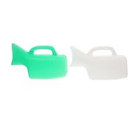 LOORGVEL 2Pcs Large Capacity Female Urinal Bottles Reusable Portable Travel Pee Bottle for Women with Leak Seal Convenient for Hospital Outdoor Camping Use