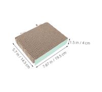 LOORGVEL 2pcs Medium Cardboard Bird Perch Platforms for Parrots Climbing Stand and Chewing for Exercise and Claw Grinding in Pet Bird Cages