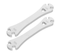 LOORGVEL 2pcs Mountain Bike Spokes Wrench High Strength Bicycle Wheel Adjustment Tool for Precise Spokes Tensioning and Wheel Truing Cycling Spanners