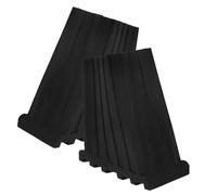LOORGVEL 2pcs Non-Slip Ladder Foot Pads Rubber Covers for Folding and Step Ladders Easy Installation for Home and Storage Safety