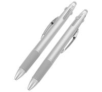 LOORGVEL 2pcs Painting Sculpting Dotting Nail Art Pencil Nail Art Detting Tool Dotting Pen for Decoration Painted Pen Press Tools Marker Silver