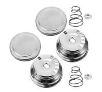 LOORGVEL 2Pcs Pasta Maker Knobs Metal Replacement Handle Accessories for Manual Pasta Machine Home Use Universal Noodle Maker Parts Suitable for Hand-Operated