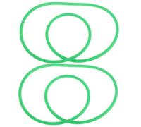 LOORGVEL 2pcs PU Polyurethane Dryer Drum Bearing Spare Round Belt O Ring Seamless Design High Transmission Efficiency Low Noise Easy Installation Compact Clothes Dryer Parts