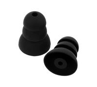 LOORGVEL 2pcs Silicone Ear Tips Noise Cancelling for Sleep Women, 2.0mm Triple-Layer Soft Soundproof for Noise Reduction and Quiet Rest