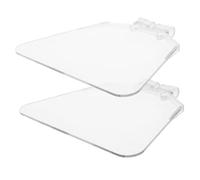 LOORGVEL 2pcs Transparent Plastic Eye for Bench Grinder Replacement Kit for Grinding Wheel Machines Easy to Install Protective Accessories Preventing Debris Splash and Ensuring Vision