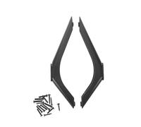 LOORGVEL 2pcs Universal Tv Stand Legs Base with Screws for 26-43 Inch LED Lcd Televisions Black Tabletop Tv Riser Feet Compatible