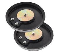 LOORGVEL 2Pcs Water Forbidden Bowl for Hand and Pitcher Pumps Durable Industrial Water Pump Valve Cups Lightweight Rubber Stopping Bowls for System Applications