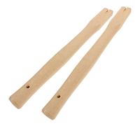 LOORGVEL 2pcs Wood Handle Replacement for Garden Tools Lightweight Hoe and Hammer Handles Easy to Install Smooth Polished Surface for Comfortable Grip