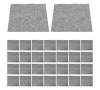 LOORGVEL 30pcs Precut Disposable Bird Cage Mats Felt Lining Absorbent Cage Liners for Parrots Rabbits Chickens Easy Clean Replacement Pads