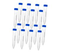 LOORGVEL 30pcs Test Tubes with Screw Caps Transparent Graduated Tubes for Laboratory Use Leak Plastic Vials for Biochemistry and Molecular Biology Suitable for Low Temperature