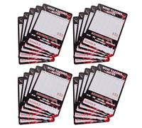 LOORGVEL 30Pcs Wine Tasting Rating Cards Set with Flavor and Aroma Notes Deep Red Wine Tasting Log Cards for Parties Events and Education Sessions