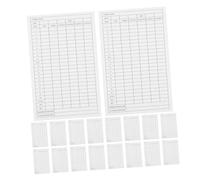 LOORGVEL 35pcs Golf Scorekeeper Notebook with Coated Paper Compact Lightweight Golf Stats Tracker for Recording Handicaps and Game Performance Portable Scorecards for Tournament and