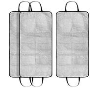 LOORGVEL 3pcs Ac Unit Cover Mini Split Air Conditioner Aluminum Foil Outdoor Ac Condenser Shade for Season