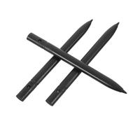 LOORGVEL 3pcs Black Plastic Stylus Pens for Tablet, Writting Pen for 8.5/10/12 Inches Lcd Writing Tablets, Suitable for Children and Deaf to Use for Memos and Calculate Math