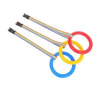 LOORGVEL 3pcs Child Safety Walking Rope for Preschool Toddlers with Handles, Sturdy Plastic and Fiber Material, Keep Students in Line for Safe Outdoor Activities and Visiting Parks