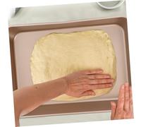 LOORGVEL 3pcs Deep Gold Baking Pans Rectangle Nonstick Carbon Steel Bakeware for Oven and Toaster Oven Versatile Cake Bread Lasagna Brownies Cookie Casserole Trays