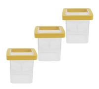 LOORGVEL 3pcs Floating Fish Breeding Isolation Box for Aquarium - Plastic Fish Tank Hatchery Incubator with Double-layer Floating Protective Cage for Guppy Fry and Betta Fry