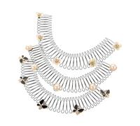 LOORGVEL 3pcs Hair Comb Fixator for Women Girls Invisible Hair Pins Comb to Fix Broken for Daily Use and Party Styling