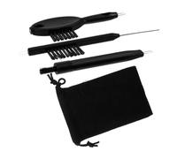 LOORGVEL 3Pcs Hearing Aid Cleaning Kit with Practical Brush for Vent Tube Maintenance Compact Lightweight Hearing Aid Tools for Wax Removal and Daily Care