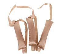 LOORGVEL 3pcs Heatless Curlers Jumbo Soft Hair Curlers for Long Hair No Damage Effortless Curls Women Ribbons for Home Travel