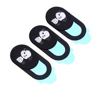 LOORGVEL 3Pcs Laptop Webcam Privacy Covers with Cute Dog Patterns Ultra Protective Stickers for Computers Phones Tablets and Decorative Privacy Patch