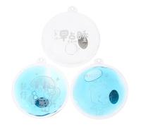 LOORGVEL 3pcs Reusable Cartoon Self Heating Hand Warmers Gel Warm Bags with Instant Heat for Outdoor Camping Office and Cold Weather Use Random Color