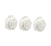 LOORGVEL 3Pcs Safety Button Covers for Car and Washing Machine Adhesive Proofing Locks Easy Install Protective Covers to Prevent Accidental Button Pressing