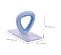 LOORGVEL 3pcs Toilet Seat Lid Lifters with Adhesive Handles Plastic Raised Toilet Cover Lift Assist for Home Bathroom Sanitation White