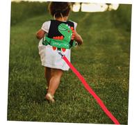 LOORGVEL 3pcs Walking Rope Safety Leash for Preschool Anti-wear Leash with Comfortable Grip Handles Prevents Lost Wandering in Public Places Red Color