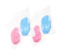 LOORGVEL 4 pcs Hand and Footprint Casting Mold Kit with Safe Non-Toxic Delicate Keepsake Ornament for Newborns Shower and Birthday Pink Blue
