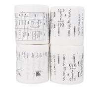 LOORGVEL 4 Rolls Printed Toilet Tissue High School Chemistry and Physics Formulas, Funny Chemical Physics Pattern Toilet Paper Set for Home Bathroom Accessory
