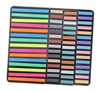 LOORGVEL 4 Sets Colorful Transparent Reading Strips Guided Page Tabs for Bookmarks Notebook Indexing Highlighting Notes for Study and Annotation