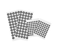 LOORGVEL 4 Sheets 3d Scanning Reflective Stickers Scanner 3d Scanning Stickers Reference Point Markers Whiteboard Optical Pen Electric Transportation The Pet
