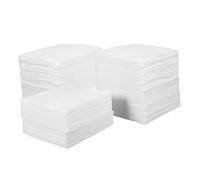 LOORGVEL 400pcs Non-woven Fabric Makeup Remover Pads for Facial Cleansing Soft Breathable Cleansing Cloths for Women Single Use Cosmetic Removal with Abrasion Resistance