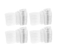 LOORGVEL 40pcs Magnetic Nail Art Color Display Tips with Transparent Acrylic Board for Salon Use Compact Portable Design for Efficient Color Selection Nail Polish Sample Sticks for DIY