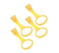 LOORGVEL 4pcs Born Essentials Pull Ring Stand up Ring for Cot Safe Easy to Clean Random Color