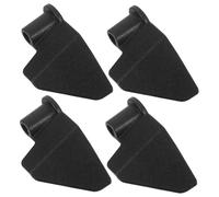 LOORGVEL 4pcs Bread Maker Paddle Replacement for Breadmaker Machine Non Stick Mixing Paddles Fit Bread Machine Accessory for Smooth Dough Preparation Easy Installation and Cleaning