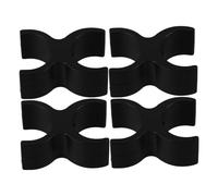 LOORGVEL 4Pcs Durable Wheelchair Seat Rail Guides Replacement Parts for Drive Wheelchair Easy to Install Support Blocks for Stability and Comfort Wear Resistant Accessories for Mobility Aid