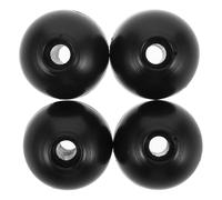 LOORGVEL 4pcs Gym Cable Limit Balls for Fitness Equipment Wire Rope Pulley Attachments Versatile Ball Stoppers for Resistance Bands and Exercise Machines Easy to Adjust and Secure