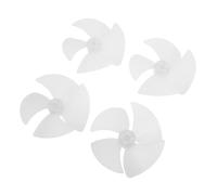 LOORGVEL 4pcs Microwave Oven Cooling Fan Blades Quiet Low Noise Motor Cooling Fan Replacement Precision Fit Ventilation for Household and Industrial Appliances