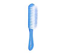 LOORGVEL 4pcs Plastic Cleaning Brush for Clothes and Shoes with Comfortable to Hold Handle, Small Lightweight Design, for Travel and Sorts of Projects Random Color