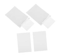 LOORGVEL 4pcs Portable Check Scanner Cleaning Cards for Card Readers and Check Scanners, Made of Wood Pulp Polyester, Easy to Store, for Banks and Financial Offices to Remove Dust and Oil
